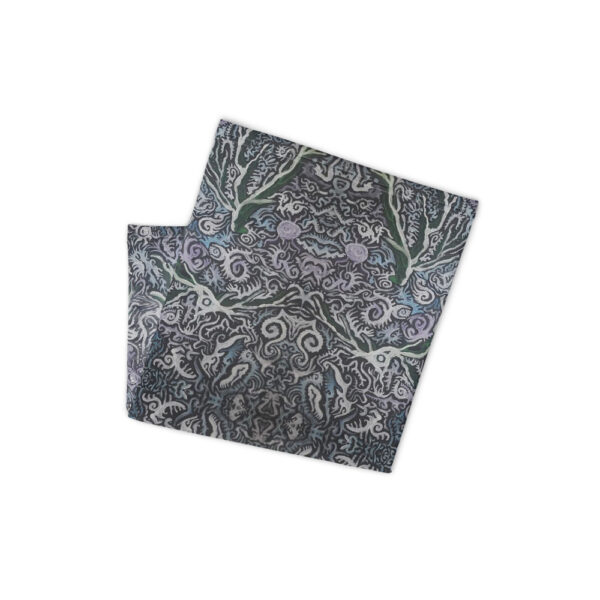 Dark Swirls Neck Gaiter - Image 3