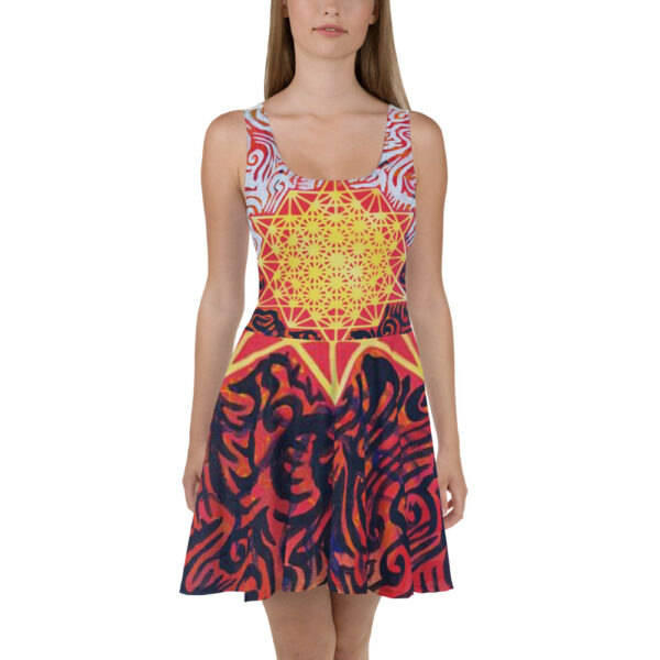 Ordered Chaos Skater Dress - Image 2