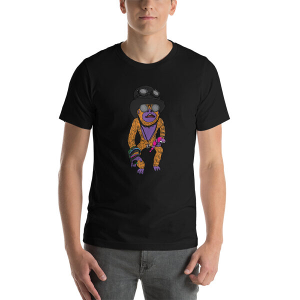 Rave Chimp Short-Sleeve Unisex T-Shirt - Image 2