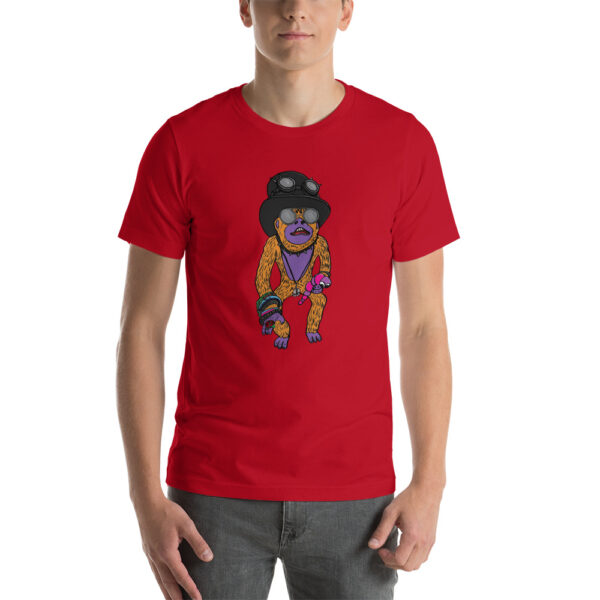 Rave Chimp Short-Sleeve Unisex T-Shirt - Image 3