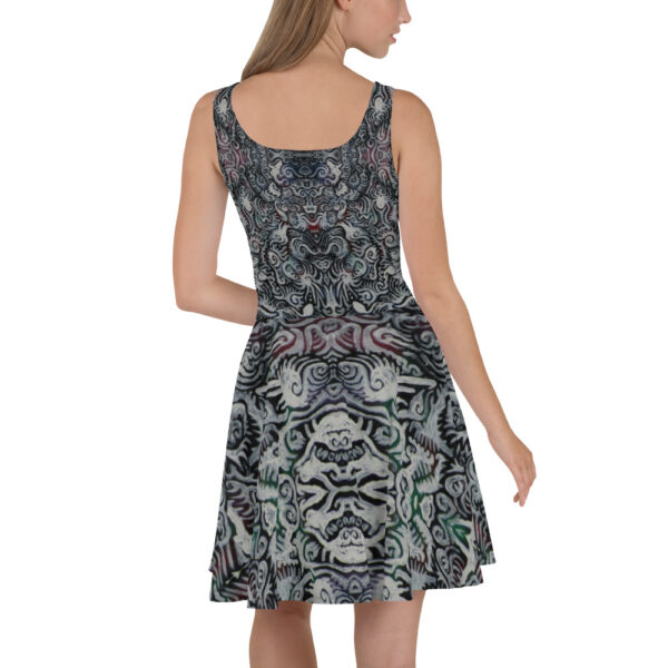 Spider Swirls Skater Dress - Image 3