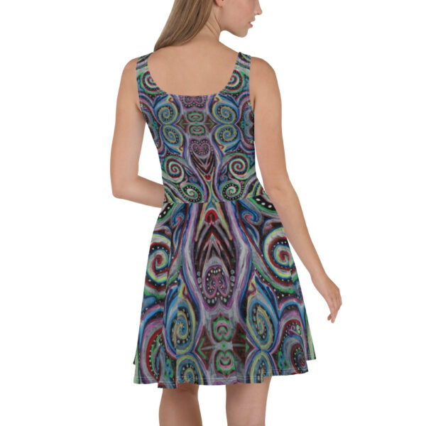 Birthday Swirls Skater Dress - Image 3