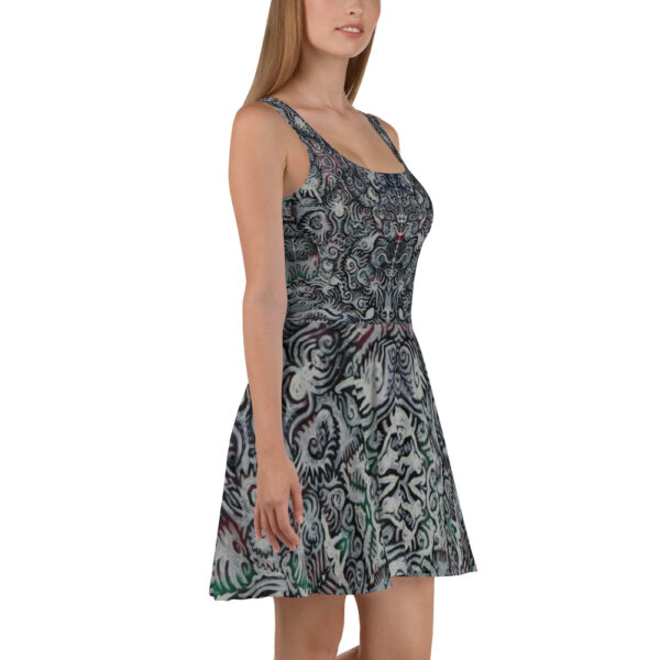 Spider Swirls Skater Dress - Image 4