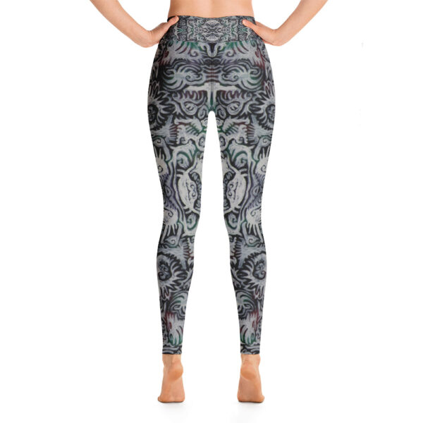 Spider Swirls Yoga Leggings - Image 4