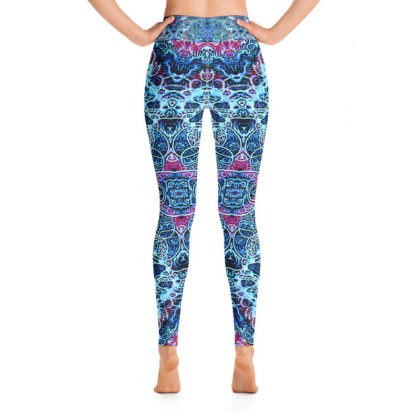 Drip Swirl Yoga Leggings - Image 4