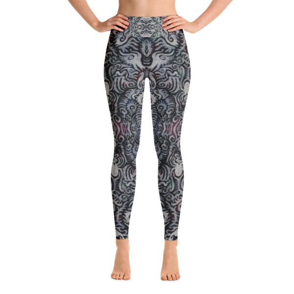 Spider Swirls Yoga Leggings