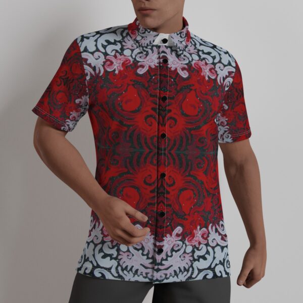 RW Swirls All-Over Print Men's Shirt