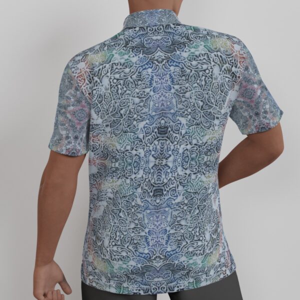 Drips N Swirls All-Over Print Men's Shirt - Image 3