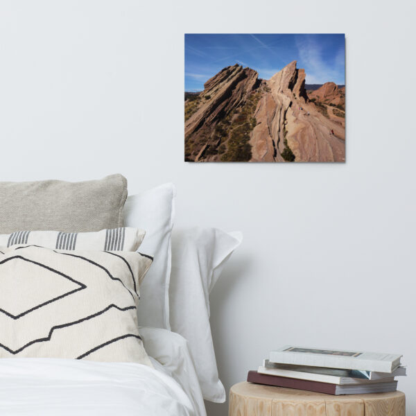 Vasquez Rocks Metal prints