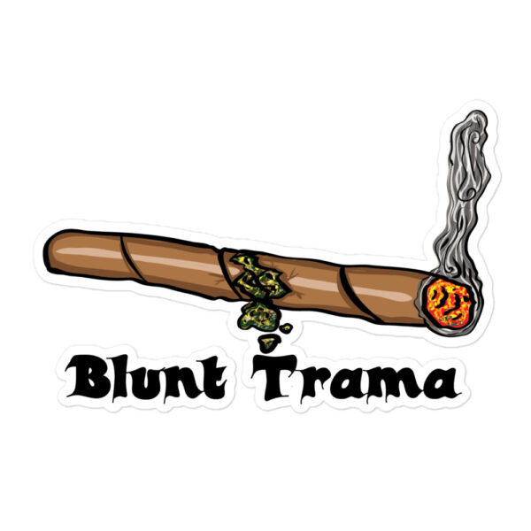 Blunt Trauma Bubble-free stickers