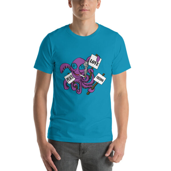 Occupy Octopi Unisex t-shirt - Image 13