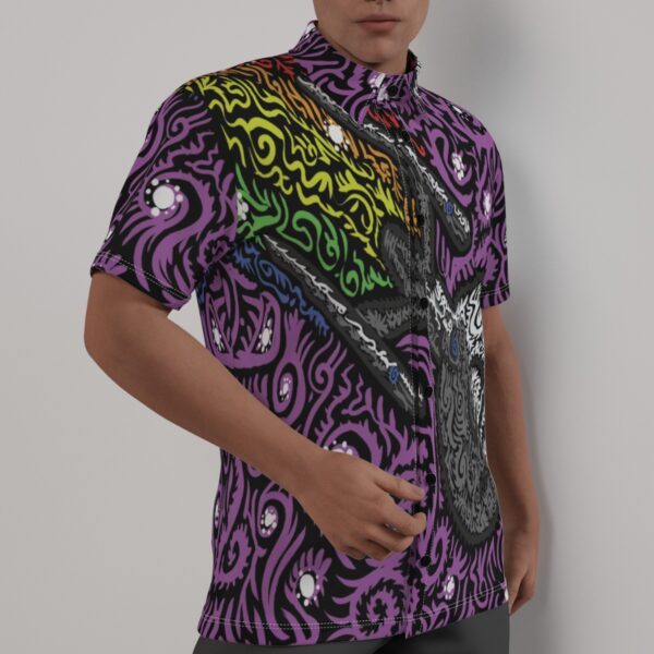 Psychedelic Trek All-Over Print Men's Shirt - Image 2