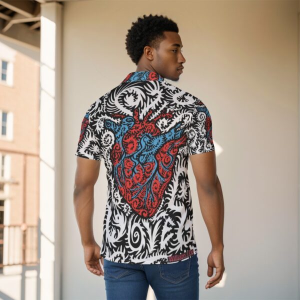 Have a Heart All-Over Print Men's Shirt - Image 4