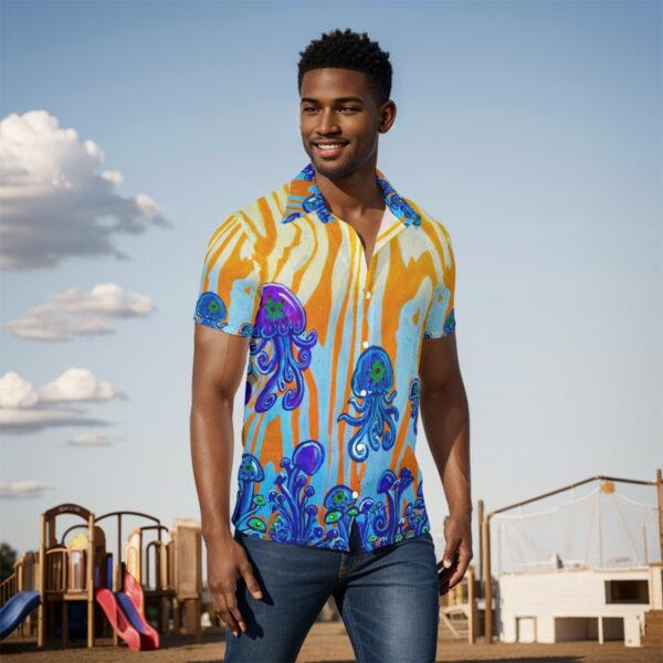 Mushroom Jellies 2 All-Over Print Men's Shirt - Image 2