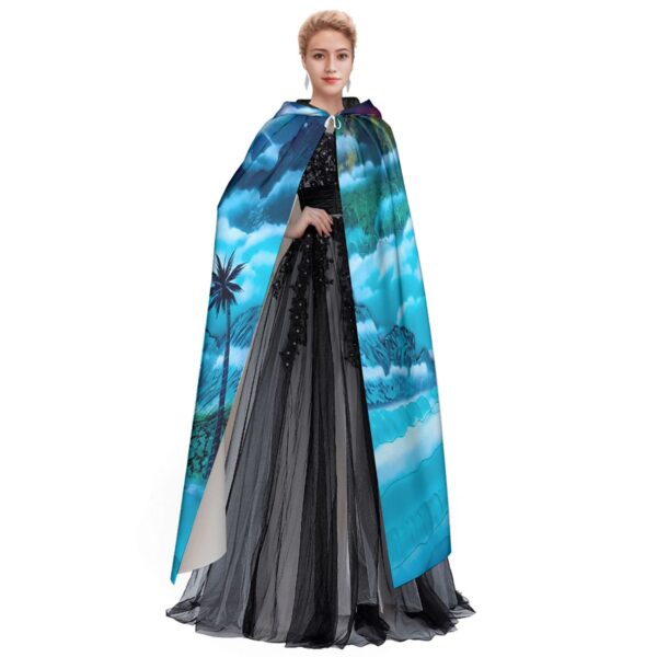 Terran Worlds All-Over Print Unisex Hooded Cloak