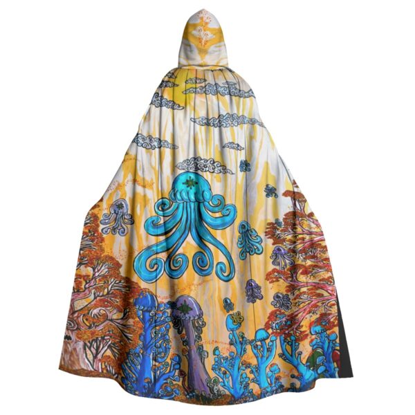 Fall into place All-Over Print Unisex Hooded Cloak - Image 2