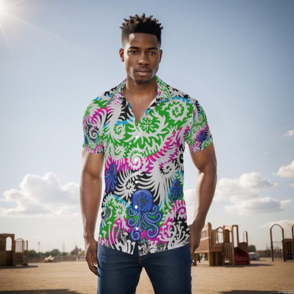 Mushroom Jellies Reprise All-Over Print Men's Shirt