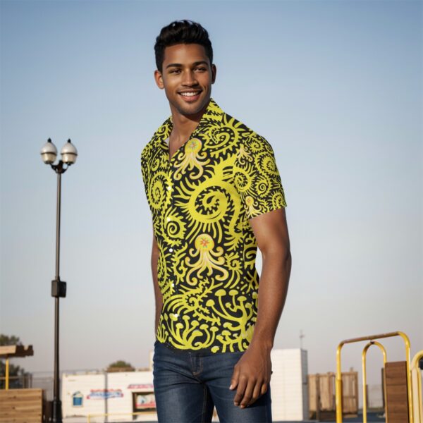 Golden Teachers All-Over Print Men's Shirt - Image 3