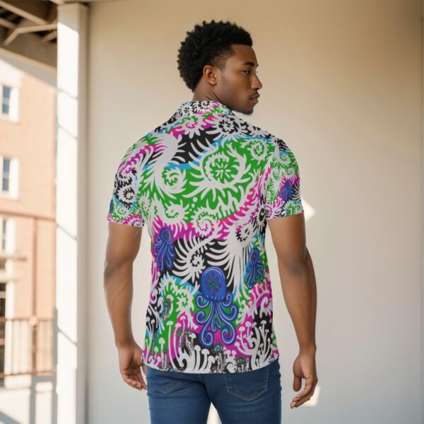 Mushroom Jellies Reprise All-Over Print Men's Shirt - Image 4