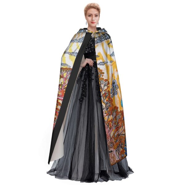 Fall into place All-Over Print Unisex Hooded Cloak