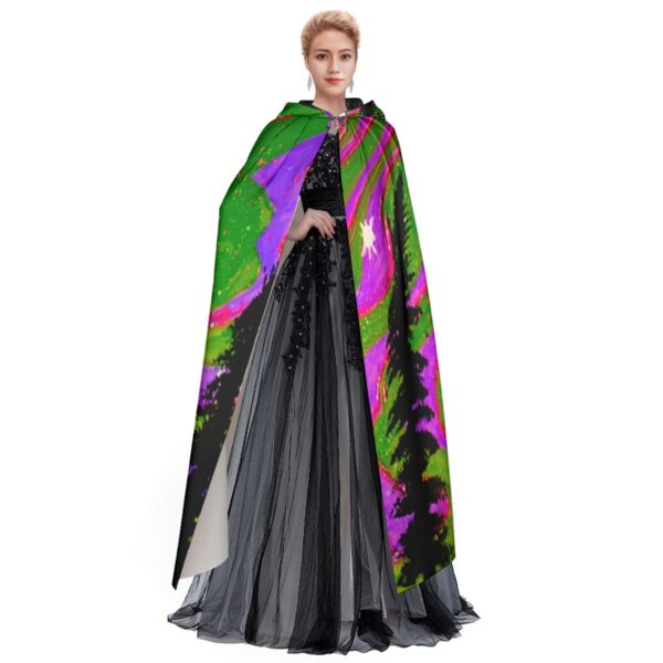 Auroras All-Over Print Unisex Hooded Cloak