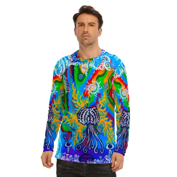 Mind Manifesting All-Over Print Long Sleeve T-Shirt | 190GSM Cotton