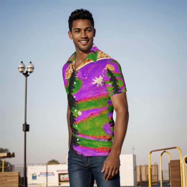 Auroras All-Over Print Men's Shirt - Image 3