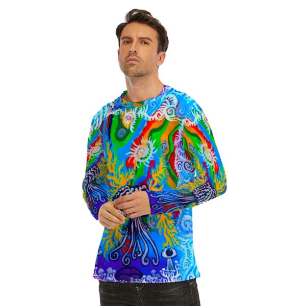 Mind Manifesting All-Over Print Long Sleeve T-Shirt | 190GSM Cotton - Image 3