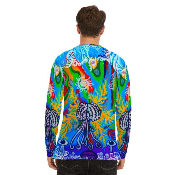 Mind Manifesting All-Over Print Long Sleeve T-Shirt | 190GSM Cotton - Image 4