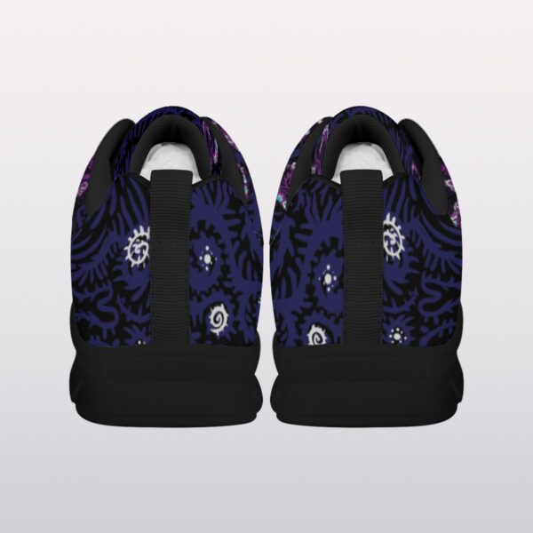 Psy Octopus All-Over Print Men's Sports Shoes With Black Sole - Image 4