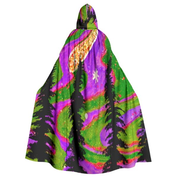 Auroras All-Over Print Unisex Hooded Cloak - Image 2