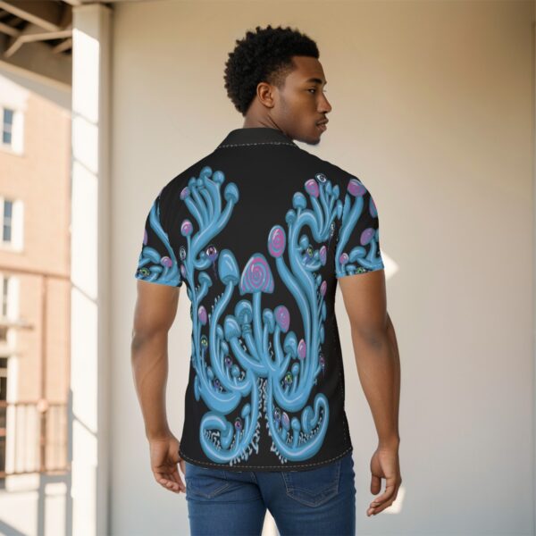 Hypnotic Mushrooms All-Over Print Men's Shirt - Image 4