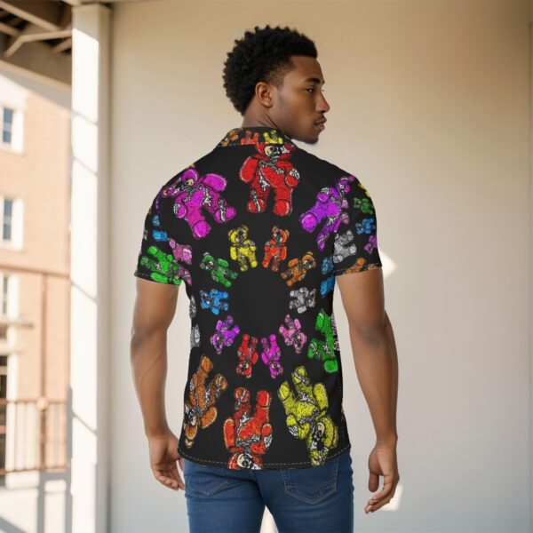 Walking Dead Ted gummies All-Over Print Men's Shirt - Image 4