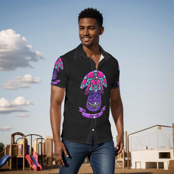 eat me All-Over Print Men's Shirt - Image 2