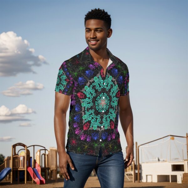 Mushroom magick All-Over Print Men's Shirt - Image 2