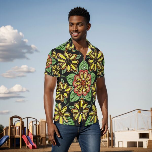 daisy chain All-Over Print Men's Shirt - Image 2