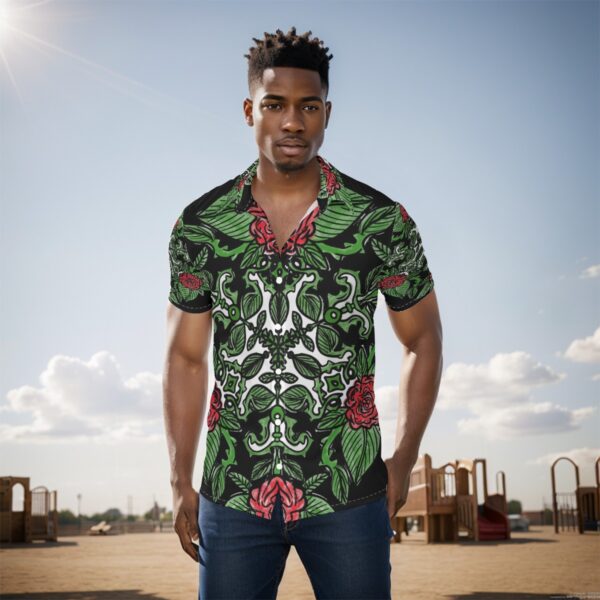 Magick Roses All-Over Print Men's Shirt