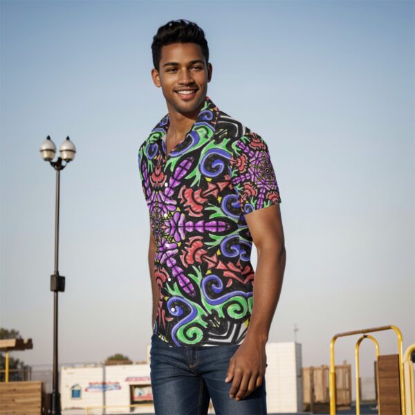 Seal of Approval All-Over Print Men's Shirt - Image 3