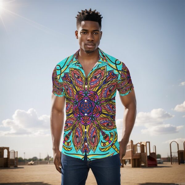 Ageless flame All-Over Print Men's Shirt